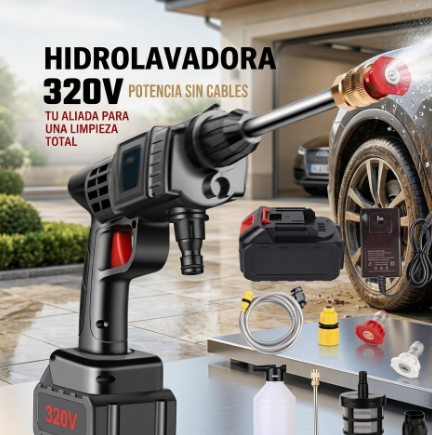 HIDROLAVADORA POTENCIA EXTREMA 320V